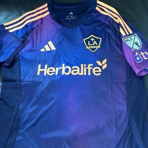 Adidas MLS LOS ANGELES GALAXY Men's JERSEY Sz M,L,XL,2XL New w tags
